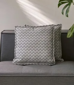 Rivièra Maison Bellagio Outdoor Box Cushion 50x50 Set Of 2,chanvre Hortus,savanne -Meubilair Geschäft f56566d593854fea80e65fa3d7f802e0
