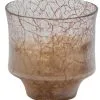 BePureHome Grain Vaas - Glas - Bruin - 18x18x18 -Meubilair Geschäft f578be9a59454b0181bb8d4b870ea66e