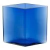 Iittala Ruutu Vaas 205x180mm Ultramarijn Blauw