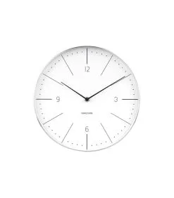 Karlsson Wandklok Normann Numbers - Wit - Ø27,5cm