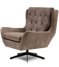 Rivièra Maison Riviera Maison Fauteuil Draaibaar - The Statesman Armchair - Bruin 5 Rivièra Maison Riviera Maison Fauteuil Draaibaar - The Statesman Armchair - Bruin -Meubilair Geschäft f84f2d4c89ea4623b19915d64a4654ca