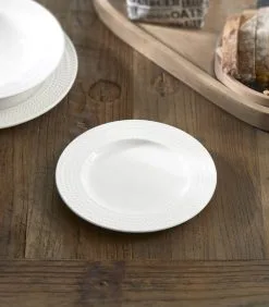 Rivièra Maison Bord, Ontbijtbord - Bellecôte - Wit - 1 Stuk - Porselein 5 Rivièra Maison Bord, Ontbijtbord - Bellecôte - Wit - 1 Stuk - Porselein -Meubilair Geschäft f860f77cfbe8419d8cfdc100eef917ea