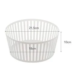 Yamazaki Fruit Basket Deep - Tower - White -Meubilair Geschäft f8db48ac2f1144d1a5450a8dc8e02376
