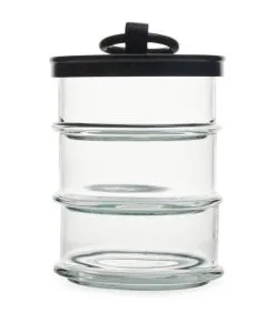 Rivièra Maison Cordoba Triple Storage Jar Black