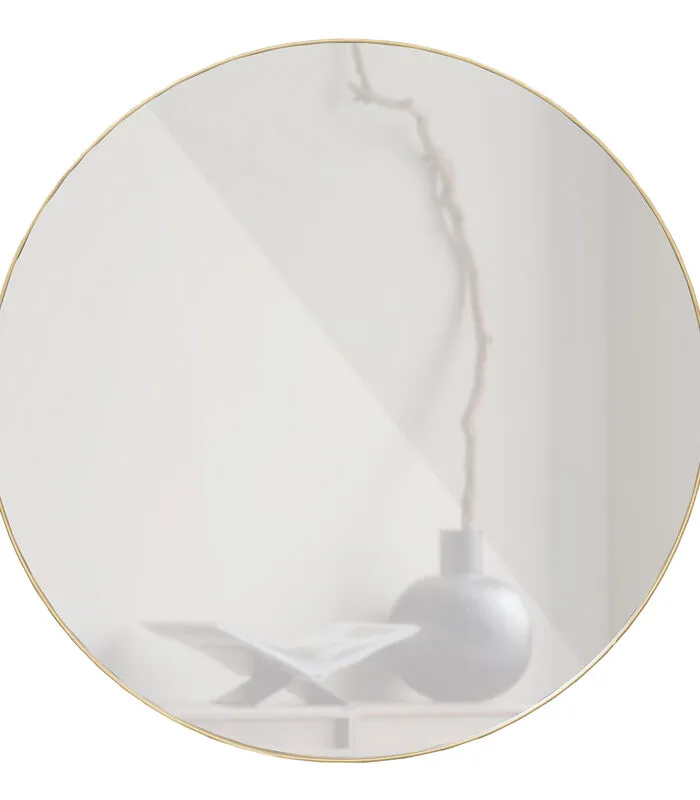 WOOOD Exclusive Doutzen Spiegel - Metaal - Goud - 80x80x5 3 WOOOD Exclusive Doutzen Spiegel - Metaal - Goud - 80x80x5