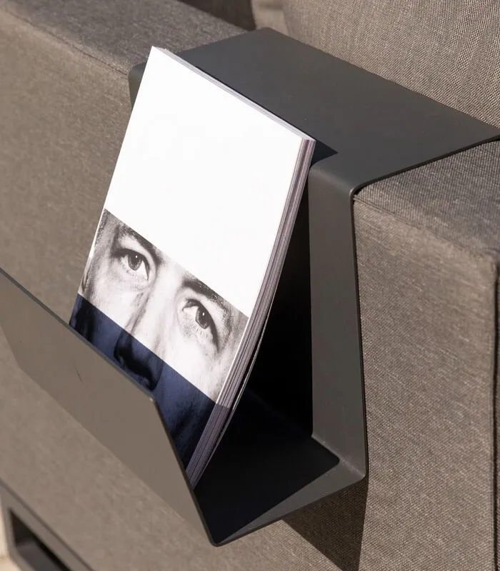 Exotan Tijdschriftenhouder Binnen/Buiten - Aluminium - Antraciet - 22x30x30 4 Exotan Tijdschriftenhouder Binnen/Buiten - Aluminium - Antraciet - 22x30x30 - Image 2