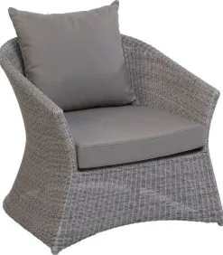Kok Maison ZENITH Resin Galet Tuin Fauteuil