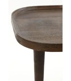 Light & Living Bijzettafel Mazabe - Hout - 55x40x40cm -Meubilair Geschäft f9f815882e254dd784a267a1f21ad1d8
