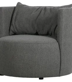VTwonen Explore Fauteuil - Boucle - Staalgrijs - 81x96x92 -Meubilair Geschäft fabb7fb87db6408ba0cbbf7ecaf9c8e6