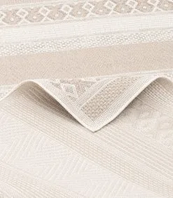 Pergamon Ottawa Stripes Binnen & Buiten Flatweave Tapijt -Meubilair Geschäft fb3839795ed74d38a7a673439d5162fb