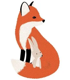 Lilipinso Muursticker Kinderkamer - Vos