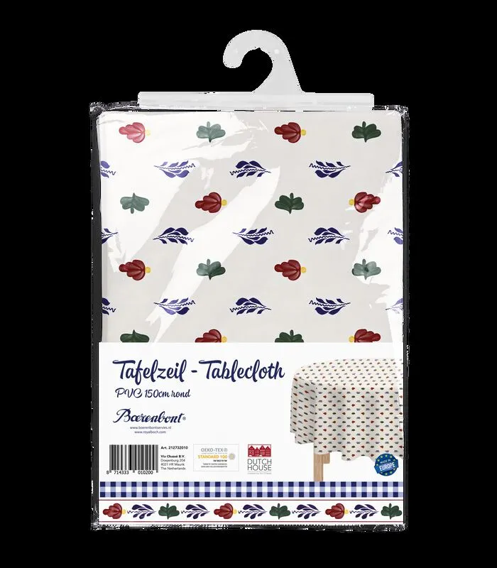 Royal Boch Boerenbont PVC Tafelzeil Verpakt Ø150cm 4 Royal Boch Boerenbont PVC Tafelzeil Verpakt Ø150cm - Image 2