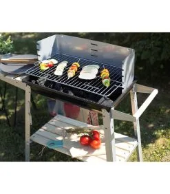 LIVOO Houtskoolbarbecue Afwerking Hout -Meubilair Geschäft fbde2a823ecd49d199a89cd55cf73ee4