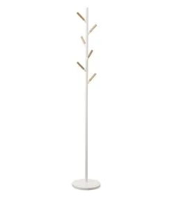 Yamazaki Plain Pole Hanger - White