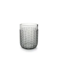 Salt & Pepper Glas 41cl Smoked Carbo - Set/4
