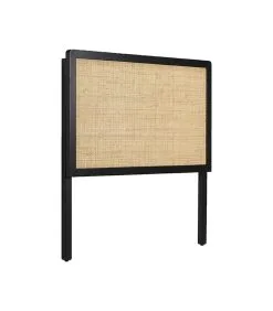 Leitmotiv Hoofdbord Galant - Hout Zwart - 100x6x95cm -Meubilair Geschäft fd43ee0863e14b99a35257cc96f4d1b6