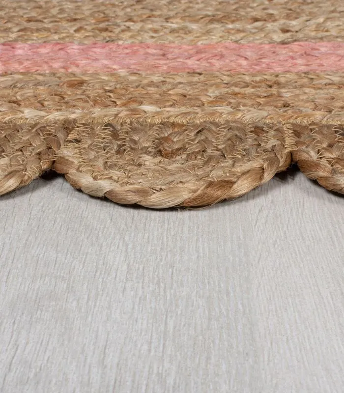 Novatrend Jute Woonkamertapijt FLOWER JUTE 5 Novatrend Jute Woonkamertapijt FLOWER JUTE - Image 3