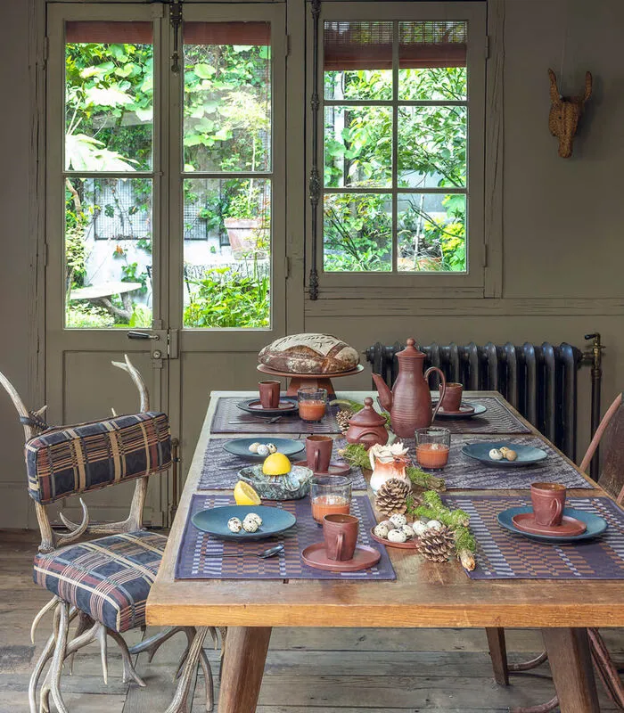 Le Jacquard Francais Gecoat Placemat Origin Rythme 5 Le Jacquard Francais Gecoat Placemat Origin Rythme - Image 3