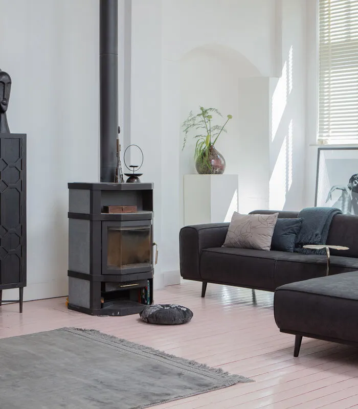 BePureHome Husk Spiegel - Metaal - Antique Brass - 83x83x4 5 BePureHome Husk Spiegel - Metaal - Antique Brass - 83x83x4 - Image 3