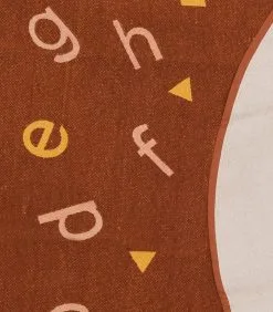 AFKliving Rond Terracotta Alfabet Kindertapijt -Meubilair Geschäft feb590437f974738a05eddcc6fed23b4