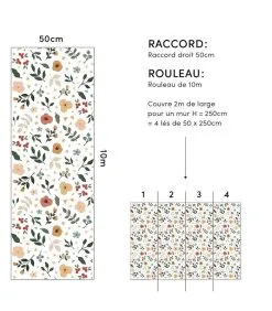 Lilipinso BLOEM Behang - Bloemen En Bladeren Patroon -Meubilair Geschäft fef51b87b32645c6a155fa011f32510b